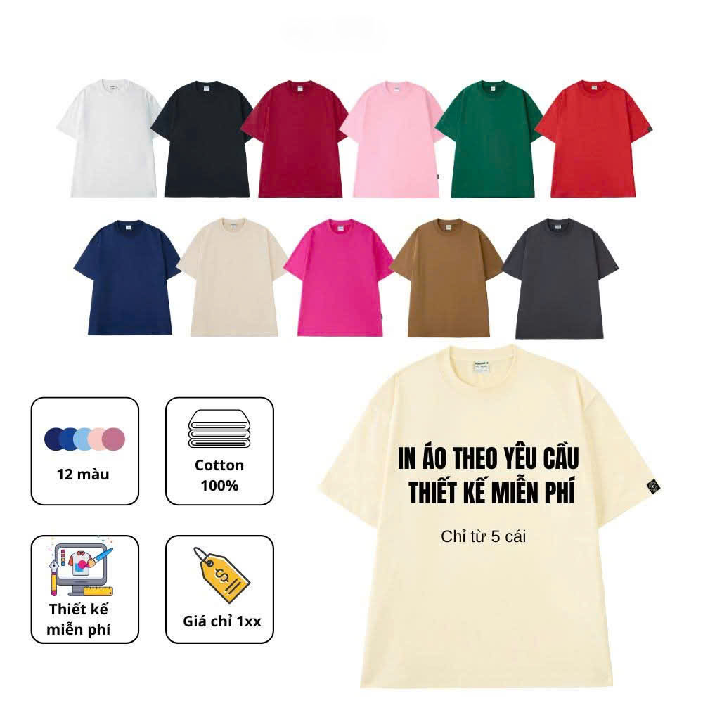 Phôi áo local brand